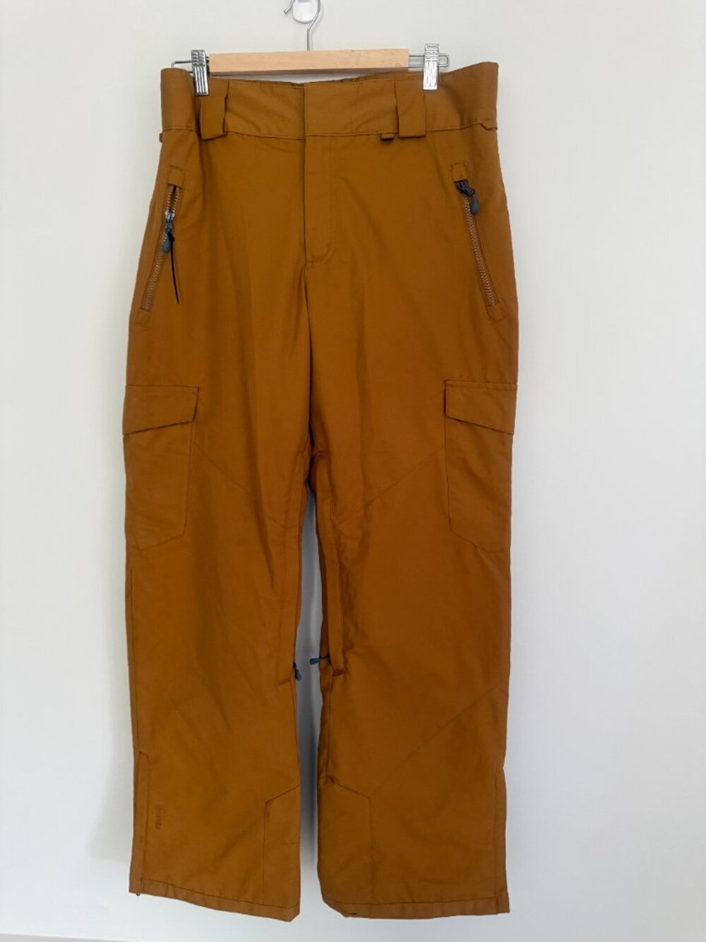 Firefly Aquabase Men Golden Brown Lined Snow/Boarding Skiing Cargo Pants Size M